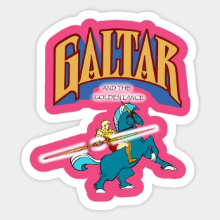 Galtar and the Golden Lance Sticker